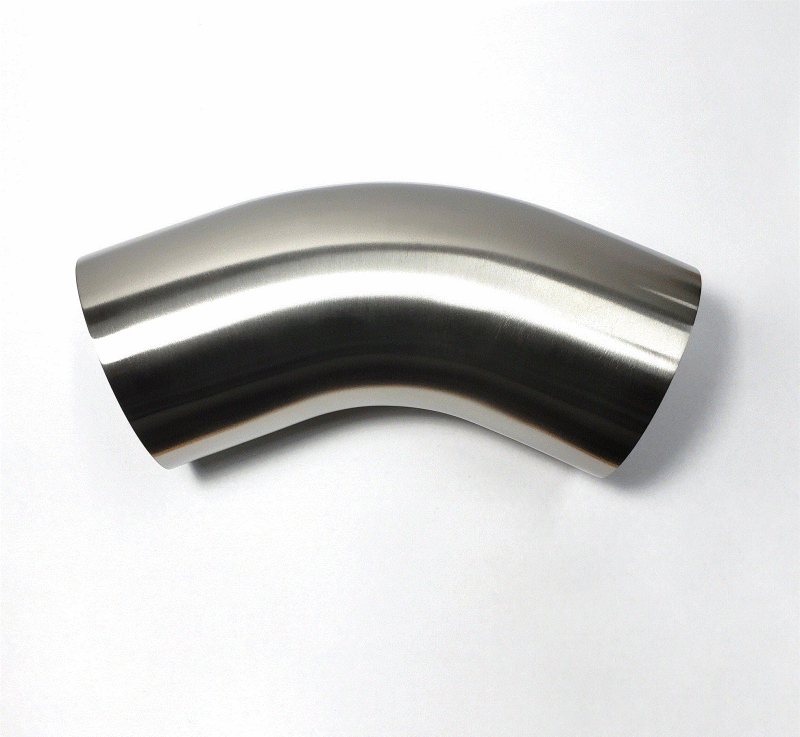 Stainless Bros 1.50in Diameter 1.5D / 2.25in CLR 45 Degree Bend Leg Mandrel Bend