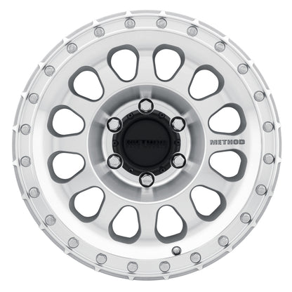 Method MR315 17x9 -12mm Offset 6x5.5 106.25mm CB Machined/Clear Coat Wheel