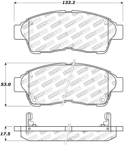 StopTech Street Touring Brake Pads