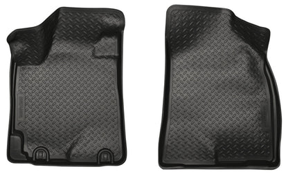 Husky Liners 08-12 Toyota Highlander (Base/Hybrid) Classic Style Black Floor Liners