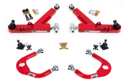 UMI Performance 93-02 GM F-Body A-Arm Kit Double Shear Mount Boxed Lower + Adj Upper