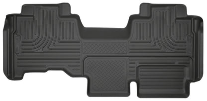 Husky Liners 09-14 Ford F150 Ext Cab WeatherBeater Black 2nd Seat Floor Liners