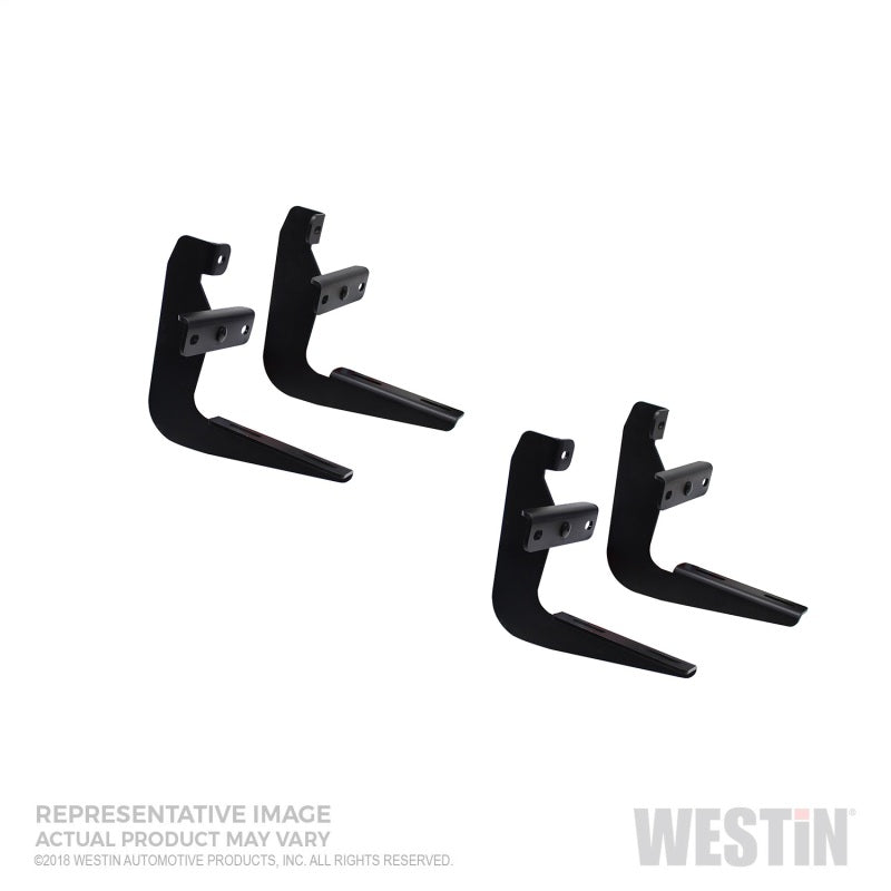 Westin 2007-2018 Toyota Tundra D-Cab/Crew Max Running Board Mount Kit - Black