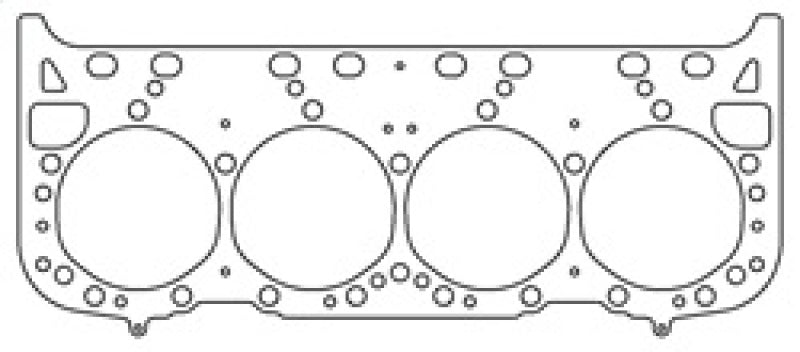 Cometic 92-96 GM LT1 Small Block 4.100 inch Bore .075 inch MLS-5 Head Gasket (w/Valve Pockets)