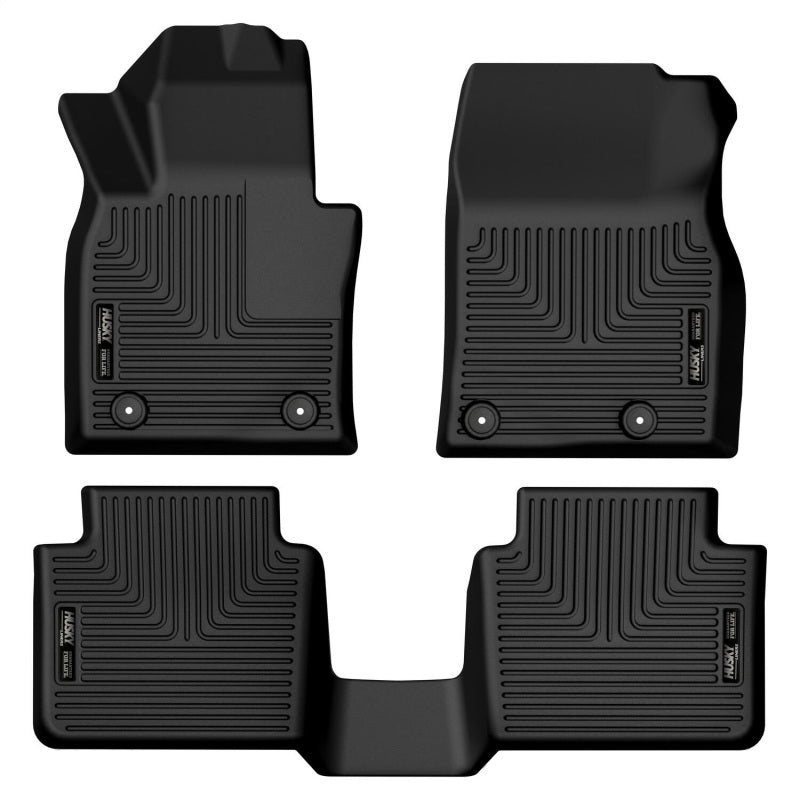 Husky Liners 2023 Mazda CX-50 Weatherbeater Front & 2nd Seat Floor Liners - Black