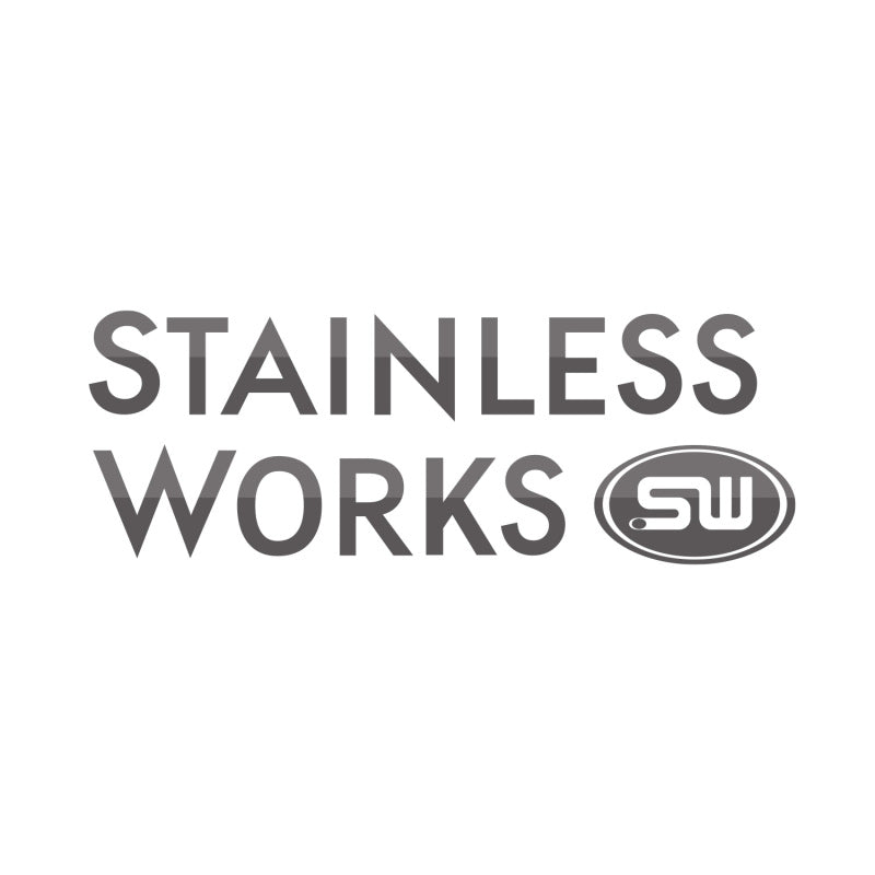 Stainless Works 1997-04 Corvette C5 2-1/2in Axle Back Quad Rolled Edge Tips