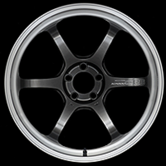 Advan R6 20x12 +20mm 5-114.3 Machining & Racing Hyper Black Wheel