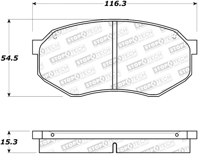 StopTech Street Brake Pads