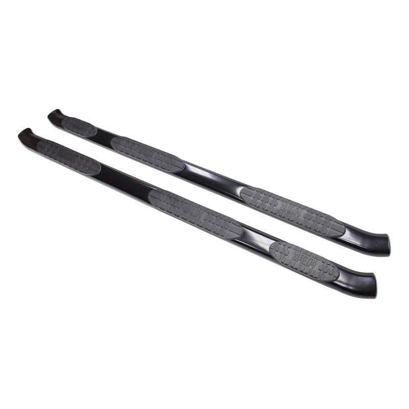 Westin 2007-2018 Toyota Tundra D-Cab (6.5 ft Bed) PRO TRAXX 5 WTW Oval Nerf Step Bars - Black