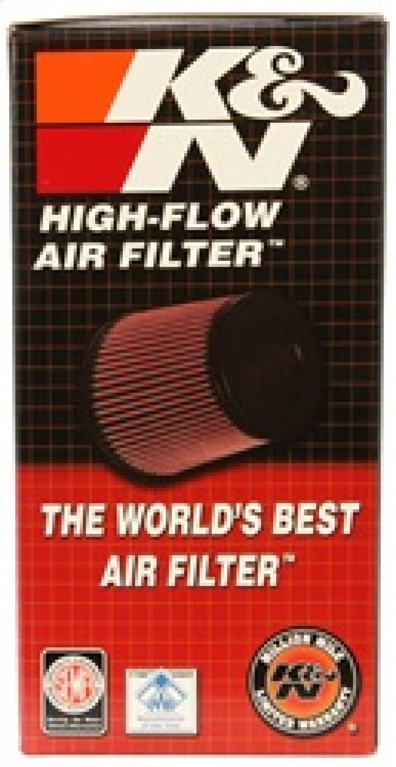 K&N Filter Universal Rubber Filter 3  Flange 4 1/2 Base inch 3 1/2 inch Top 5 3/4 inch Height