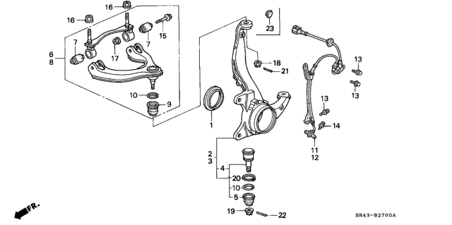 Honda - Lower Ball Joint