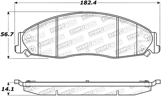 StopTech Street Brake Pads