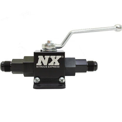 Nitrous Express Lightweight Billet In-Line Valve 1.5in I.D (6AN Fitting)