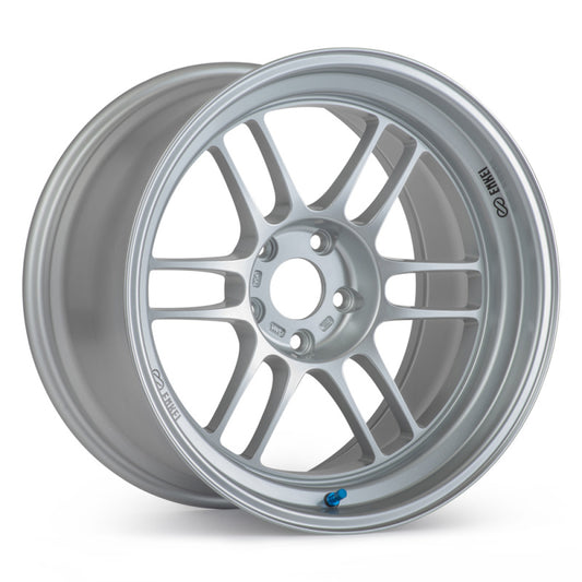 Enkei RPF1RS 18x10.5 5x114.3 10mm Offset 75mm Bore Silver Wheel