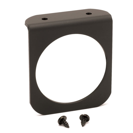 Autometer 2-5/8in Black Aluminum Single Gauge Mounting Panel