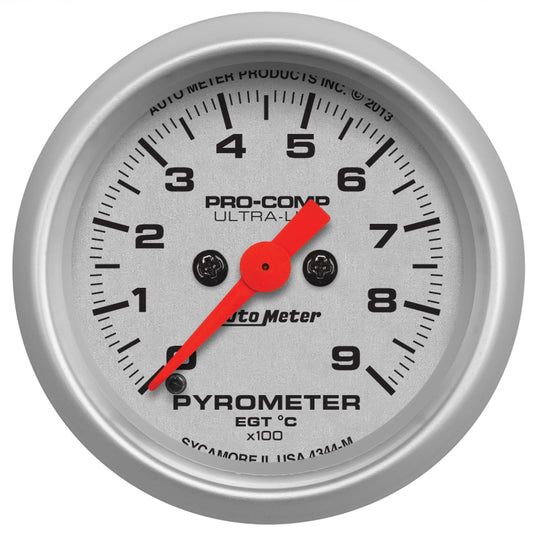 Autometer Ultra-Lite 52mm 0-900 Deg C Electronic EGT Kit