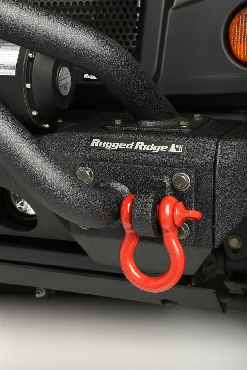 Rugged Ridge Red 7/8in D-Shackles