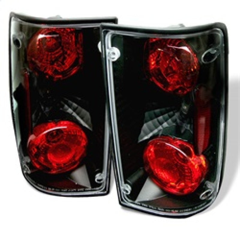 Spyder Toyota Pick Up 89-95 Euro Style Tail Lights Black ALT-YD-TP89-BK