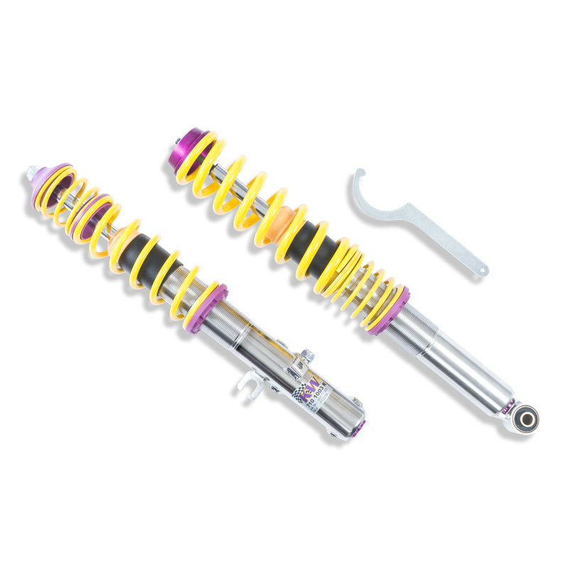 KW Coilover Kit V3 Porsche 911 (964) Carrera 2; incl. Convertible + Targa