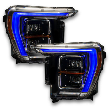 Oracle 21-22 Ford F-150 ColorSHIFT RGB+W Headlight DRL Upgrade Kit w/ No Controller SEE WARRANTY