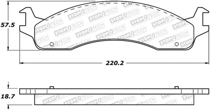 StopTech Street Brake Pads