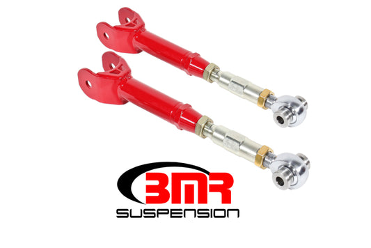 BMR 16-17 6th Gen Camaro Upper Control Arms On-Car Adj. Rod Ends (Polyurethane) - Red