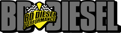 BD Diesel Xtrude Double Stacked Transmission Cooler Kit - Universal 1/2in Tubing