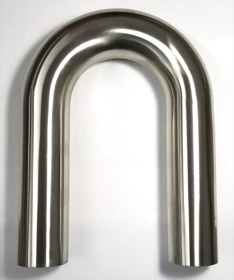 Stainless Bros 1.88in Diameter 1.5D / 2.82.0in CLR 180 Degree Bend 6in Leg / 6in Leg Mandrel Bend