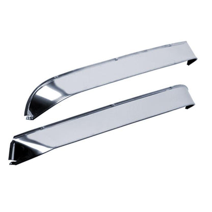 AVS 71-96 Chevy G10 Van Ventshade Window Deflectors 2pc - Stainless