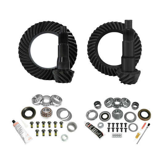 Yukon Gear & Install Kit Package for 18-22 Jeep JL (Non-Rubicon) D30 Front/D35 Rear 3.73 Ratio