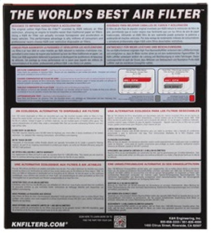 K&N Ford Drop In Air Filter