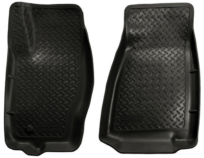 Husky Liners 05-10 Jeep Grand Cherokee/Commander Classic Style Black Floor Liners