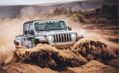 MagnaFlow Cat Back 2018 Jeep Wrangler 2.0L Rock Crawler Series Single Exit Stainless Exhaust