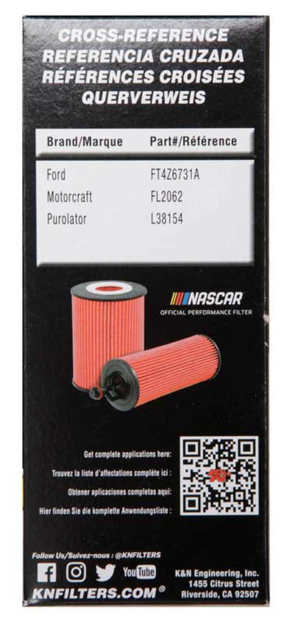 K&N Ford / Lincoln 1.938in OD x 5.5in H Oil Filter