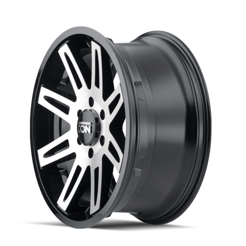 ION Type 142 17x9 / 8x170 BP / -12mm Offset / 130.8mm Hub Black/Machined Wheel