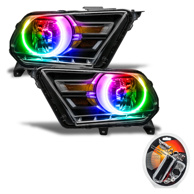 Oracle 10-14 Ford Mustang HL (Non-HID) - ColorSHIFT SEE WARRANTY