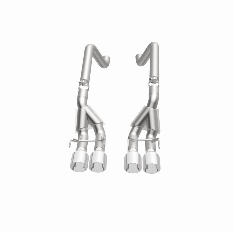 MagnaFlow 09-11 Chev Corvette V8 6.2L Comp Series Quad Center Rear Exit SS Cat-Back Perf Exhaust