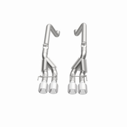 MagnaFlow 09-11 Chev Corvette V8 6.2L Comp Series Quad Center Rear Exit SS Cat-Back Perf Exhaust