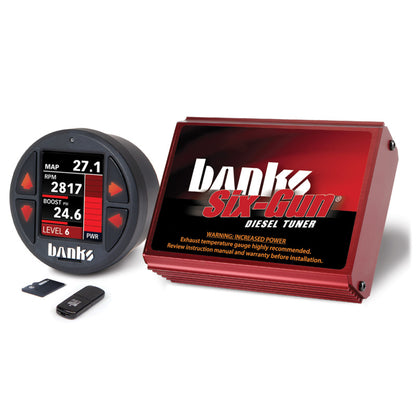 Banks 06-07 Chevy/GMC 2500/3500 6.6L LLY-LBZ Six-Gun Diesel Tuner w/ iDash-1.8 DataMonster