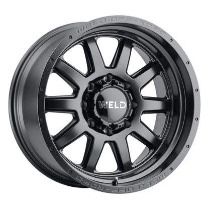 Weld Off-Road W101 20X12 Stealth 8X170 ET-44 BS4.75 Satin Black 125.1