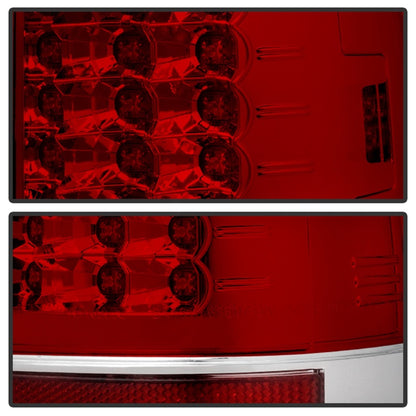 Spyder Ford Super Duty 08-15 Version 2 LED Tail Lights Red Clear ALT-YD-FS07-LED-G2-RC