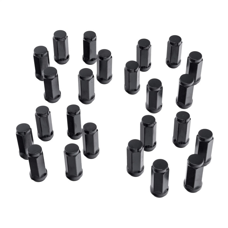 Rugged Ridge Wheel Lock Nut Set 24 Black M14-1.5