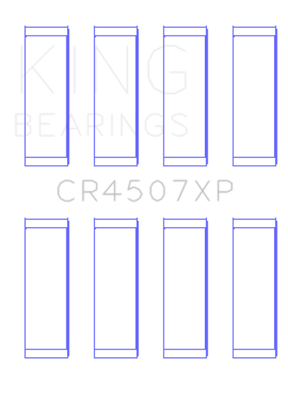 King Mazda Mzr 2.3L 16V / Ford Duratec 2.3L 16V Connecting Rod Bearing Set