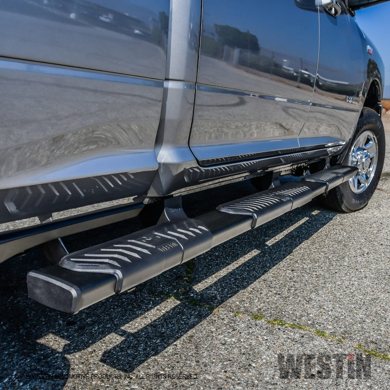 Westin 19-20 Ram 2500/3500 Crew Cab (6.5ft Bed) R5 M-Series W2W Nerf Step Bars - Textured Black