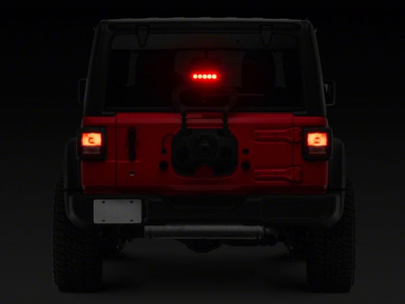 Raxiom 18-23 Jeep Wrangler JL Axial Series LED Third Brake Light- Red