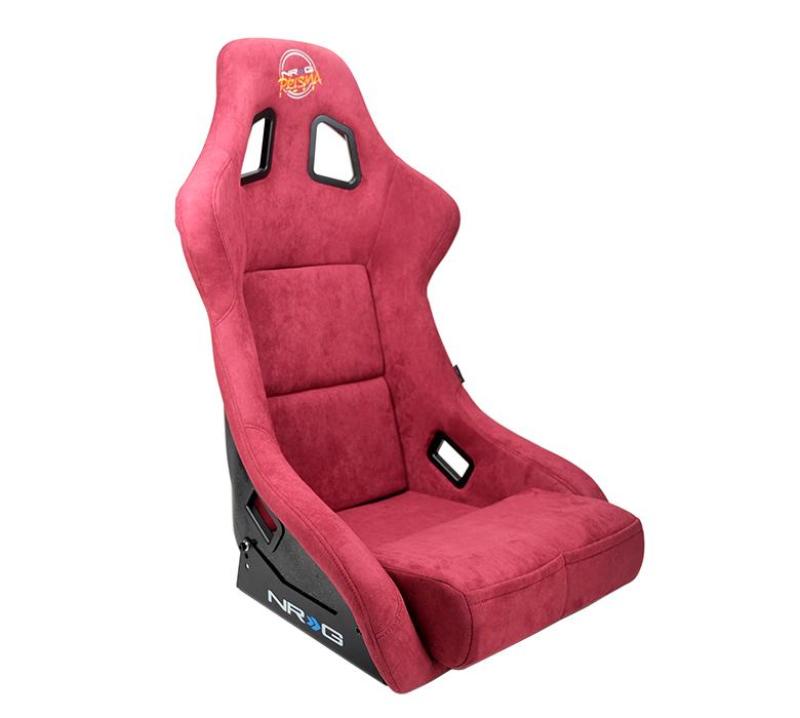 NRG FRP Bucket Seat PRISMA Edition - Medium (Maroon/ Pearlized Back)