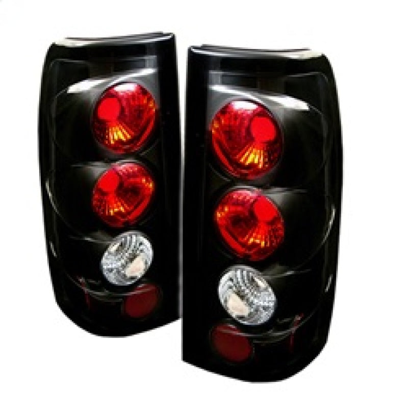 Spyder Chevy Silverado 1500 99-02 Euro Tail Lights G2 Version Blk ALT-YD-CS99-G2-BK