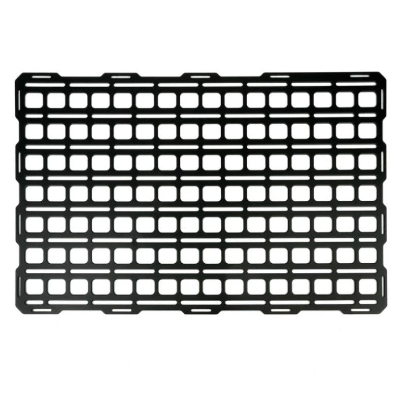 BuiltRight Industries 25in x 15.5in Tech Plate Steel Mounting Panel - Black