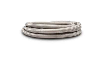 Vibrant -12 AN SS Braided Flex Hose (10 foot roll)