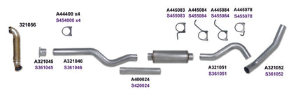 Diamond Eye KIT 4in Catback Single w/ TDP SS 04-05 Chevy/GMC 6.6L Duramax 2500/3500